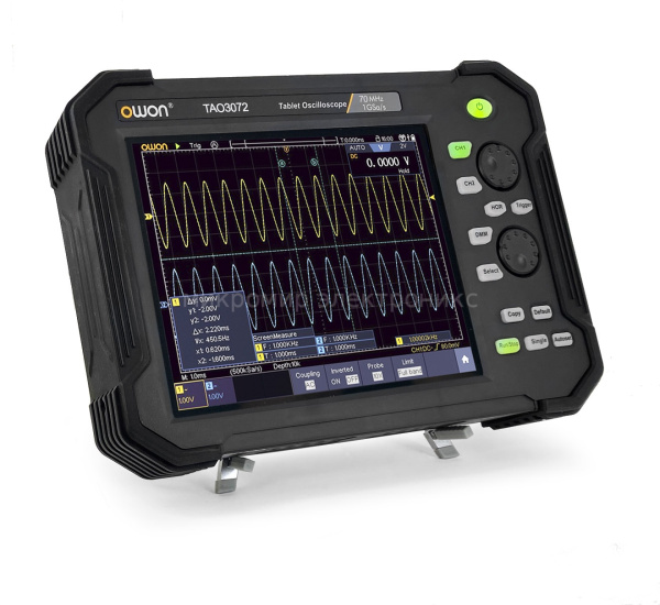 Осциллограф цифровой планшетный OWON TAO3072 купить по низкой цене | МАКСПРОФИТ
