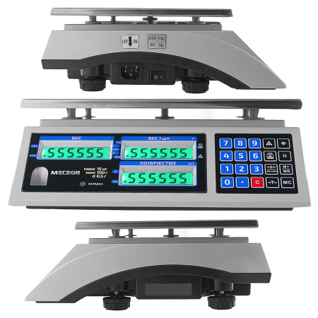 Весы торговые МЕГЕОН 50215K купить по низкой цене | МАКСПРОФИТ