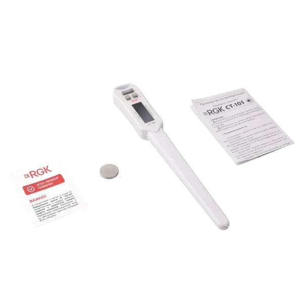 Контактный термометр RGK CT-105 с поверкой купить по низкой цене | МАКСПРОФИТ